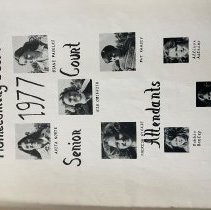 Homecoming Program. Naples High School. 1977