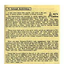 Kubasaki American High School, Okinawa School Memories. Student Columns and