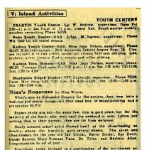 Kubasaki American High School, Okinawa School Memories. Student Columns and