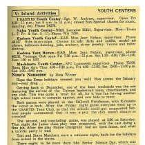 Kubasaki American High School, Okinawa School Memories. Student Columns and