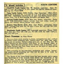 Kubasaki American High School, Okinawa School Memories. Student Columns and