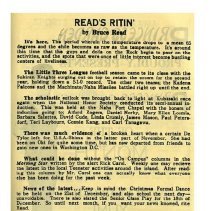 Kubasaki American High School, Okinawa School Memories. Student Columns and