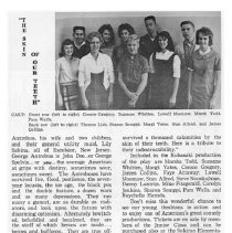 Kubasaki American High School, Okinawa School Memories. Student Columns and