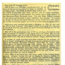 Kubasaki American High School, Okinawa School Memories. Student Columns and