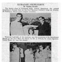 Kubasaki American High School, Okinawa School Memories. Student Columns and