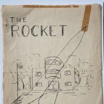 "Rocket" School Newspaper. Rochefort American High School. France. 1956.