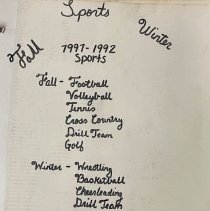 Hahn American High School. Historian Book for School Year 1991-1992. "Small