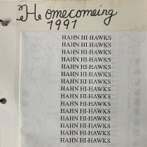 Hahn American High School. Historian Book for School Year 1991-1992. "Small