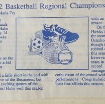 Hahn American High School. Historian Book for School Year 1991-1992. "Small