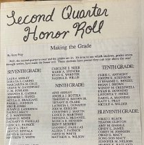 Hahn American High School. Historian Book for School Year 1991-1992. "Small