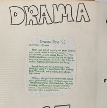 Hahn American High School. Historian Book for School Year 1991-1992. "Small