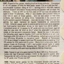 Ron George and Eric Zeier, former Heidelberg teammates play in the NFL