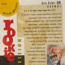 Ron George and Eric Zeier, former Heidelberg teammates play in the NFL