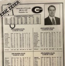 Ron George and Eric Zeier, former Heidelberg teammates play in the NFL