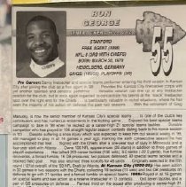 Ron George and Eric Zeier, former Heidelberg teammates play in the NFL