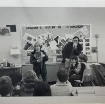 Iceland Elementary School classes pilot Social Studies Program, "DATABANK." Article attached.