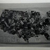 BiCentenniel decorations at A.T. Mahan High School, Iceland.