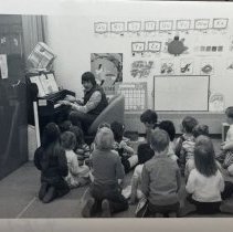 Joe Bullwinkel and Stanley Potts. Kindergarten teachers at Iceland ES. Arti