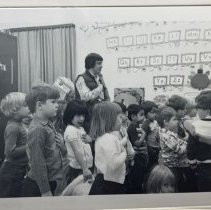 Joe Bullwinkel and Stanley Potts. Kindergarten teachers at Iceland ES. Arti