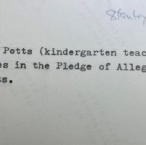 Joe Bullwinkel and Stanley Potts. Kindergarten teachers at Iceland ES. Arti