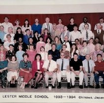 Class Photo. Lester Middle School. Okinawa Japan. 1993-1994.