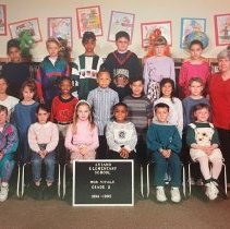 Class Photograph. Aviano American Elementary School. Grade 2. Ms. Vitale. 1995