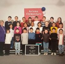 Class Photograph. Aviano American Elementary School. Grade 2. Ms. Vitale. 1999