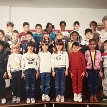 Class Photograph. Aviano American Elementary School. Grade 2. Ms. Vitale.