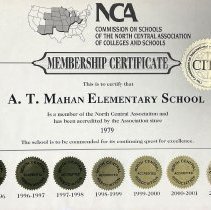 NCA Accreditation Certificates 2002, 2007