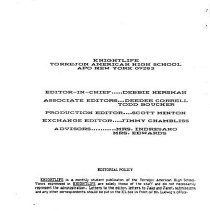 Torrejon High School November [1988] 01