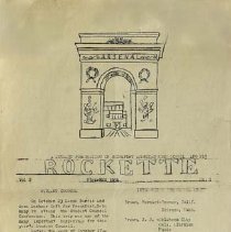 Rockette Rochefort High School November 1954 00