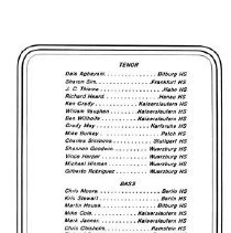 1988 Dodds-germany Honors High School Music Festival March 16 1988 10