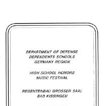 1989 Dodds-germany Honors High School Music Festival March 15 1989 02