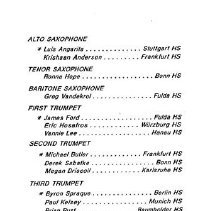 1990 Dodds-germany Honors High School Music Festival March 14 1990 11
