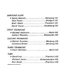 1990 Dodds-germany Honors High School Music Festival March 14 1990 12