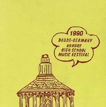 1990 Dodds-germany Honors High School Music Festival March 14 1990 01