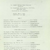 Robert College Music Department Music Festival April 27 - May 12 1975 12