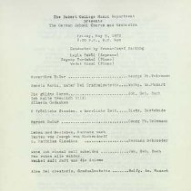 Robert College Music Department Music Festival April 27 - May 12 1975 17