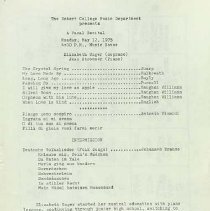 Robert College Music Department Music Festival April 27 - May 12 1975 20