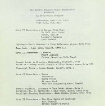 Robert College Music Department Music Festival April 27 - May 12 1975 07