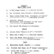Baumholder High School Christmas Concert December 14 1976 1