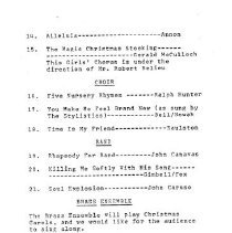 Baumholder High School Christmas Concert December 14 1976 2