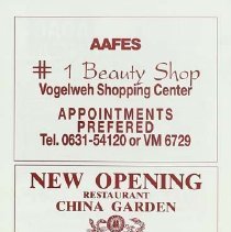 Annie Kaiserslautern High School March 12, 13, 14, 15 1986 11