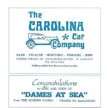 Dames At Sea Kaiserslautern High School March 13, 14, 15, 16 1985 09