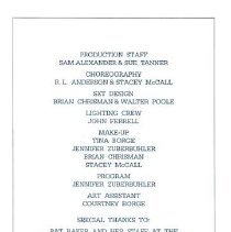 Dames At Sea Kaiserslautern High School March 13, 14, 15, 16 1985 06