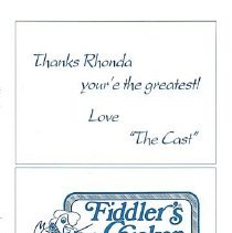 Dames At Sea Kaiserslautern High School March 13, 14, 15, 16 1985 08