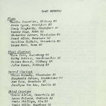 1984 Dodds-germany Honors High School Music Festival March 21 1984 10