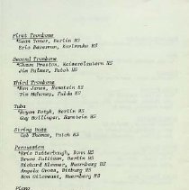 1984 Dodds-germany Honors High School Music Festival March 21 1984 12