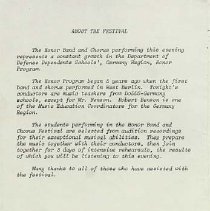 1984 Dodds-germany Honors High School Music Festival March 21 1984 3