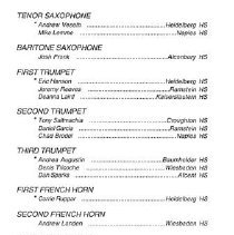 1995 Dodds-europe High School Honors Music Festival March 15 1995 12